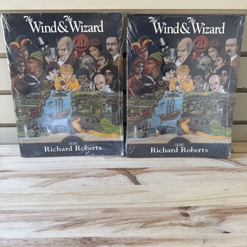 Wind and the Wizard, Vol. 1 and 2 by Roberts, Richard - Softcover new